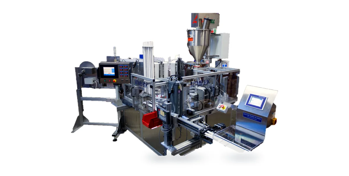 Mactec MTMB-60 rotary monoblock filling and sealing machine