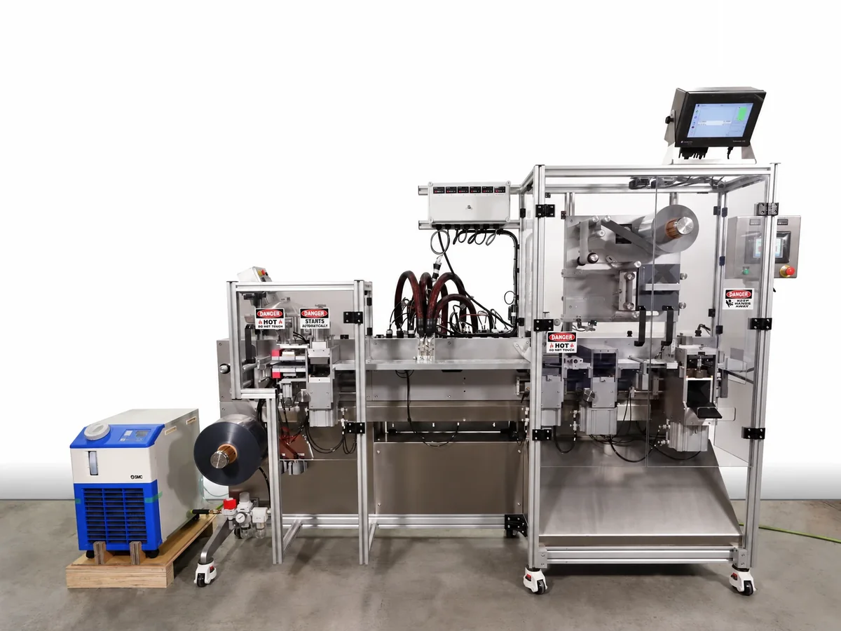 Mactec MT-150XL blister packaging machine