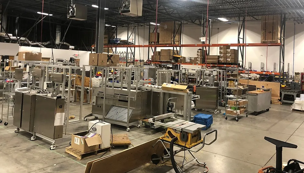 Machines in Mactec's Sayreville plant